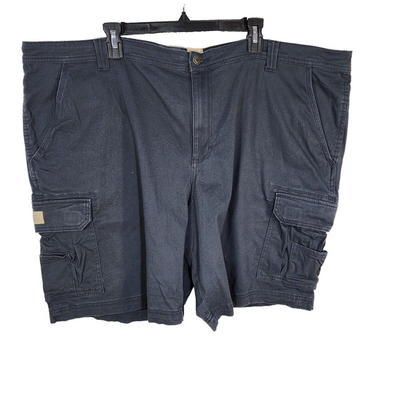 Redhead Mens Cargo Shorts Size 48 Fulton Flex Navy Blue Hiking Outdoor Fishing - Picture 1 of 8